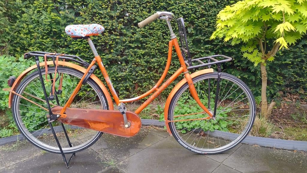Batavus Old Dutch omafiets, Fietsen en Brommers, Ophalen, Terugtraprem, Gebruikt, Batavus