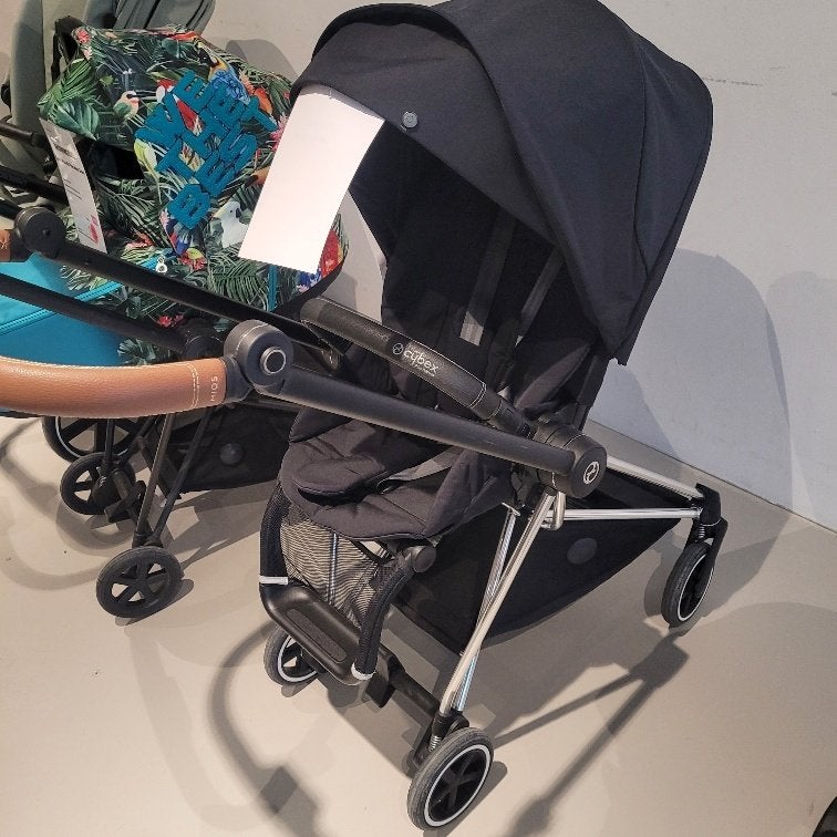cybex mios kinderwagen sepia black, Ophalen, Zo goed als nieuw, Overige merken, Verstelbare rugleuning