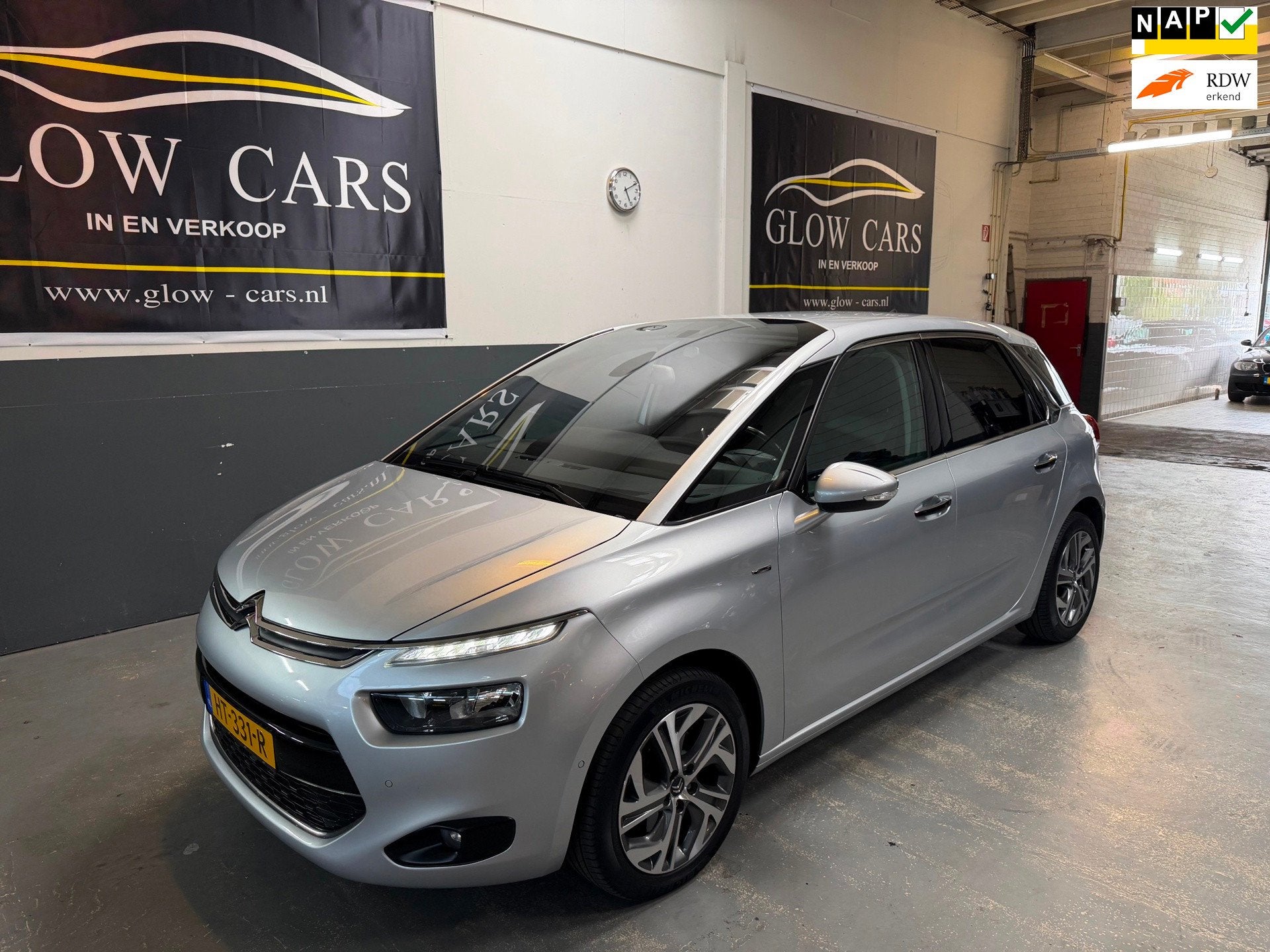Citroen C4 Picasso 1.6 e-THP Exclusive |AUT|NAVI|CRUISE|PDC|, Auto's, Dealer onderhouden, Stof, Gebruikt, 4 cilinders