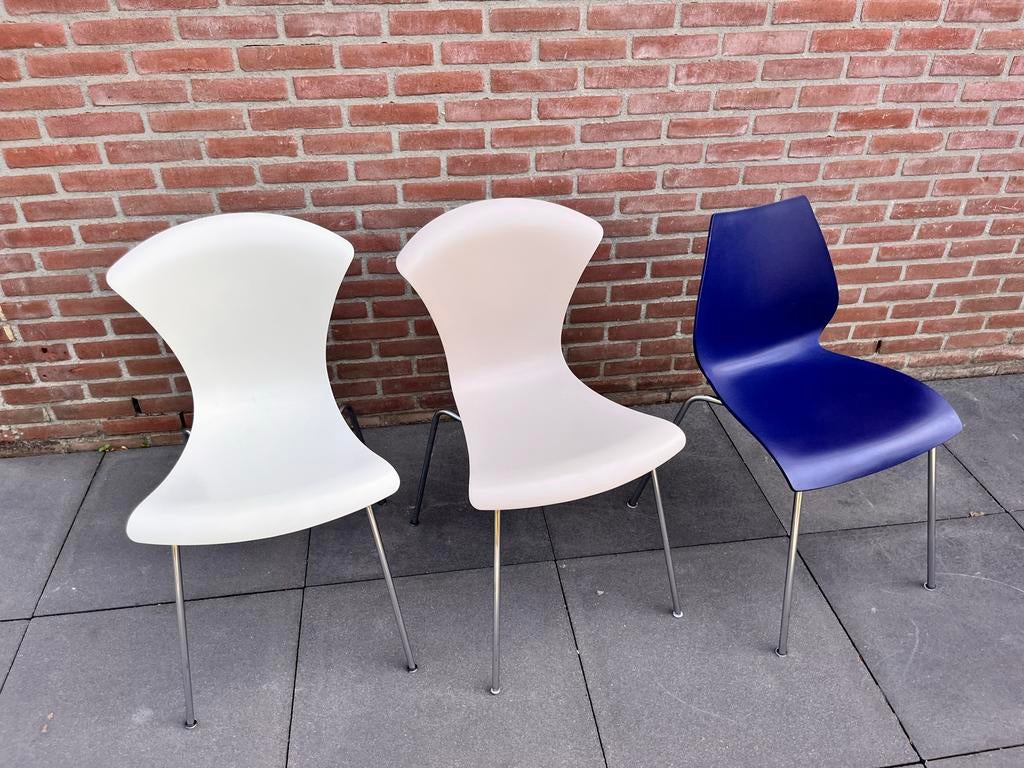 Eetkamerstoelen: Nihau & Maui, Ophalen, Kunststof, Gebruikt, Overige kleuren
