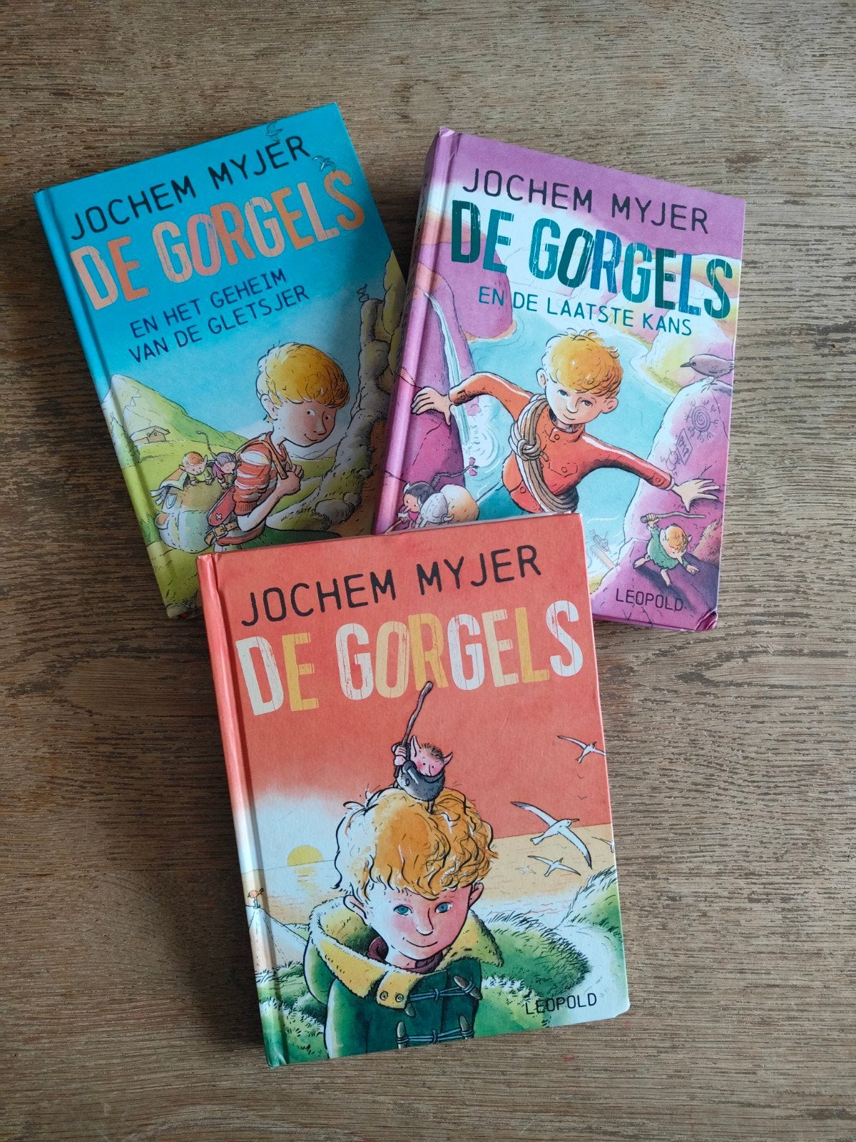 3 x de gorgels, Fictie algemeen, Jochem Myjer, Ophalen of Verzenden, Zo goed als nieuw