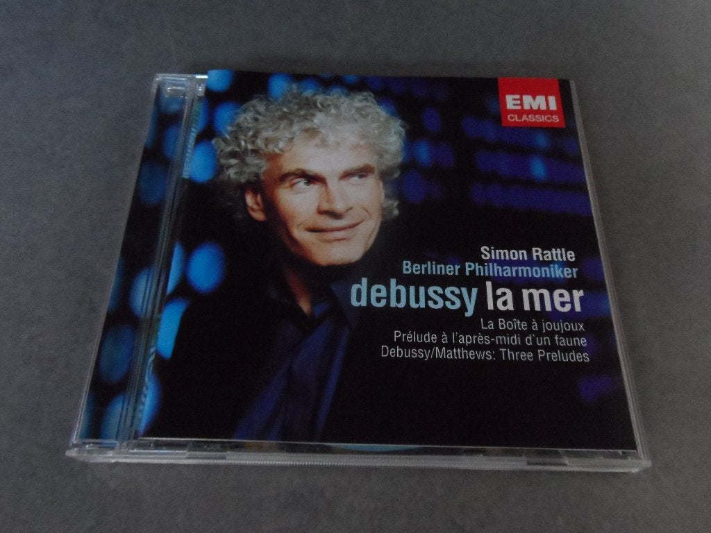 Debussy, Rattle / La Mer, La Boïte à joujoux, Preludes - CD, Verzenden, Gebruikt