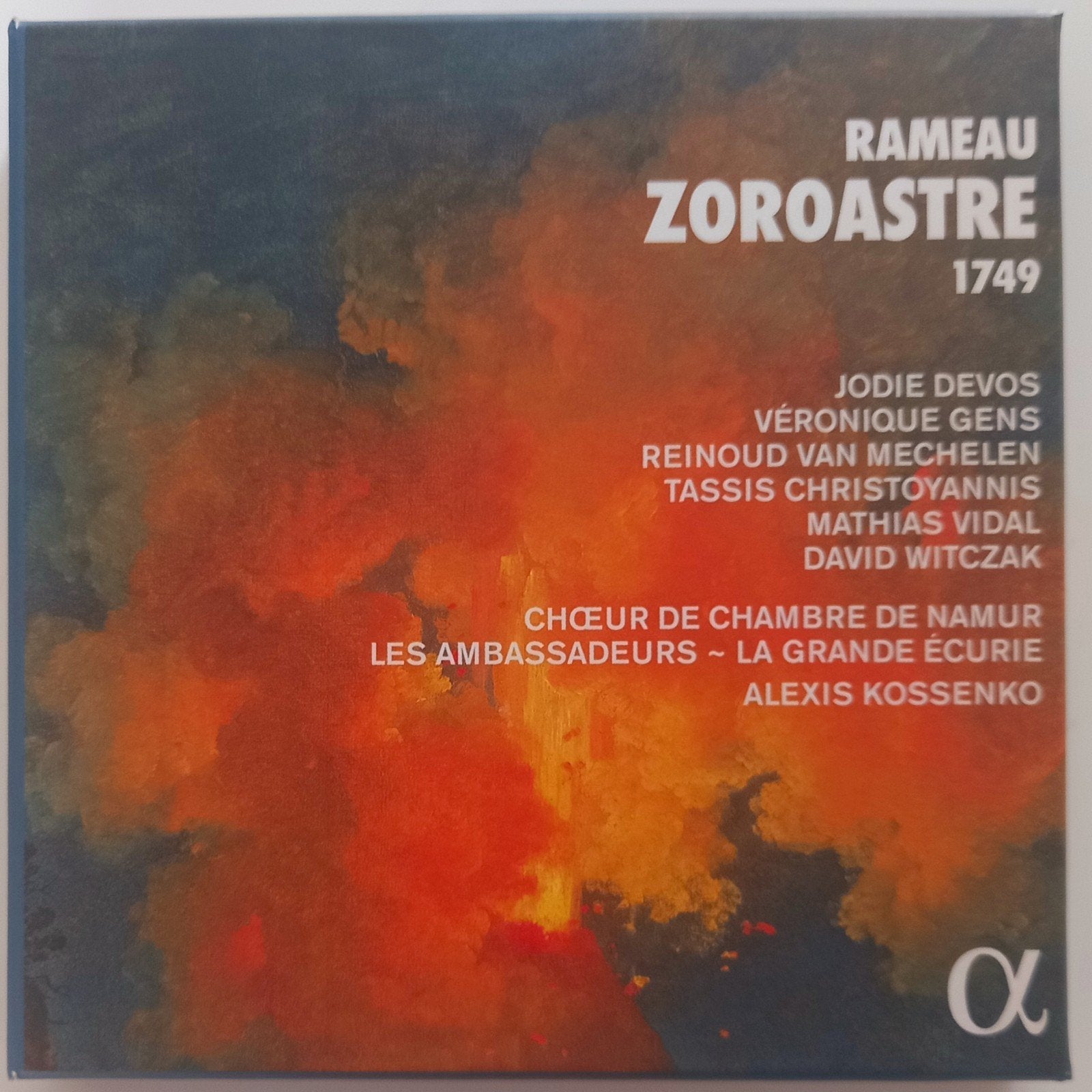 Rameau - Zoroastre (1749) - Alpha Classics 3CD Boxset, Inclusief boekje, Boxset, Overige componisten, Opera of Operette