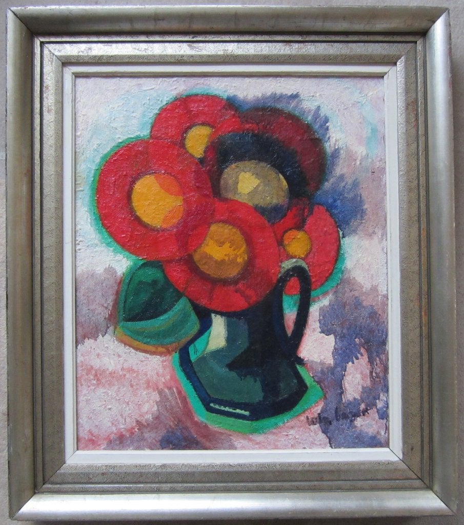 = Wim Burger (1913-1999) =, Antiek en Kunst, Kunst | Schilderijen | Modern, Ophalen of Verzenden