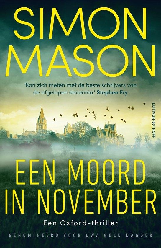 Nieuw boek een moord in November, Ophalen of Verzenden, Nieuw, Simon Mason