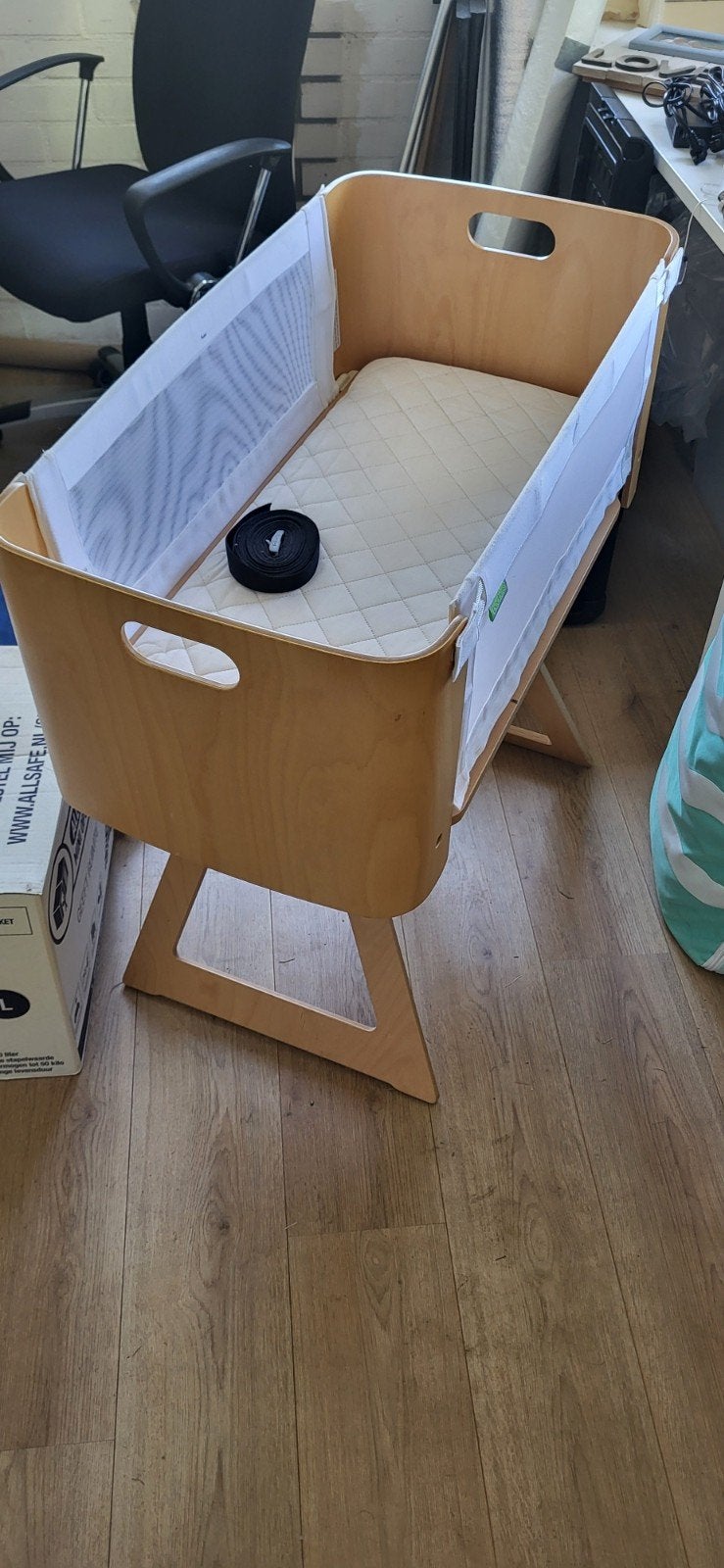 Bednest cosleeper wieg - perfect voor co-sleeping, Ophalen, Zo goed als nieuw, Wieg