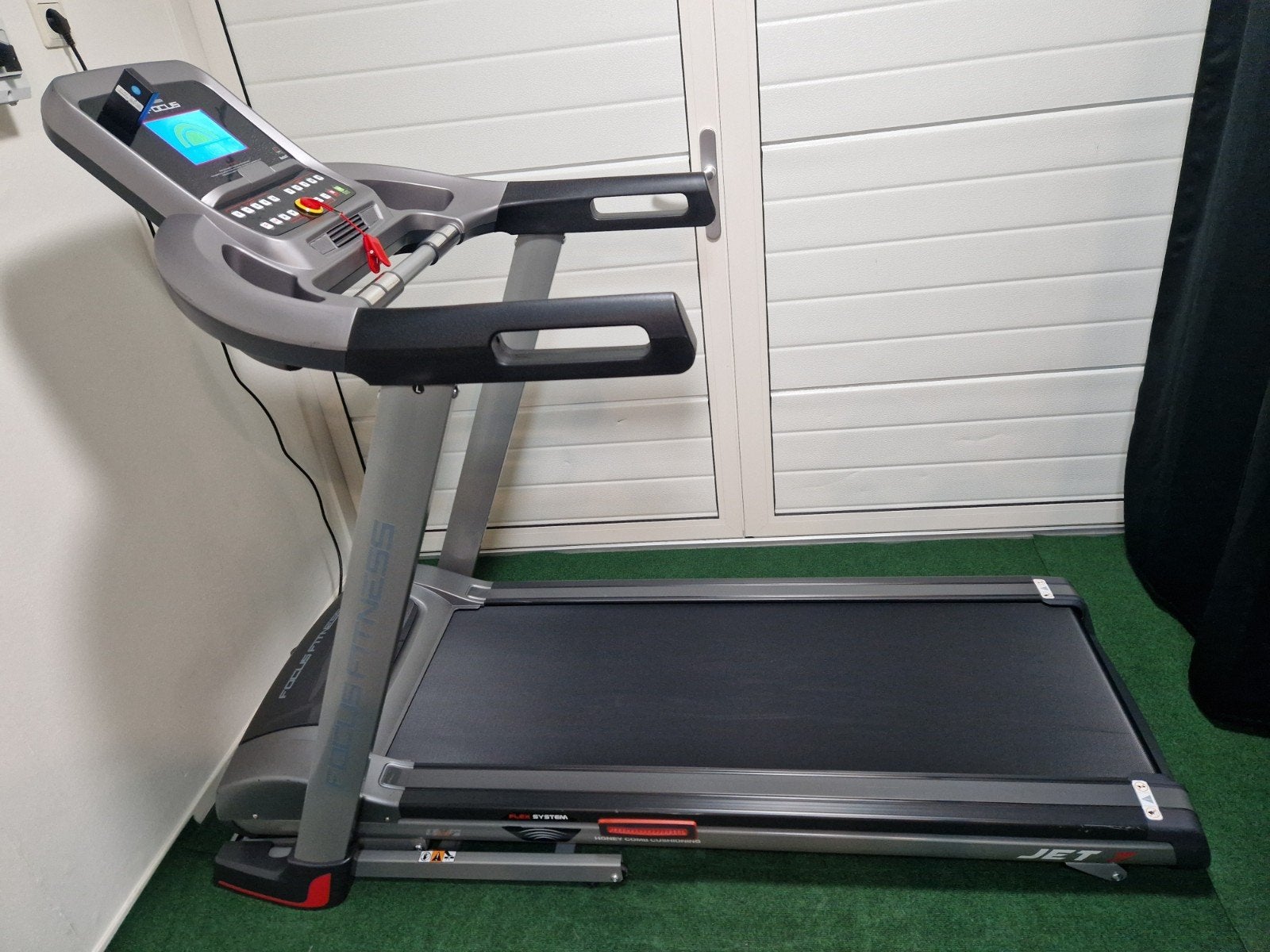 Zgan Focus Fitness jet 7 loopband 0-18 kmh 15% auto helling, Ophalen, Zo goed als nieuw, Metaal, Loopband
