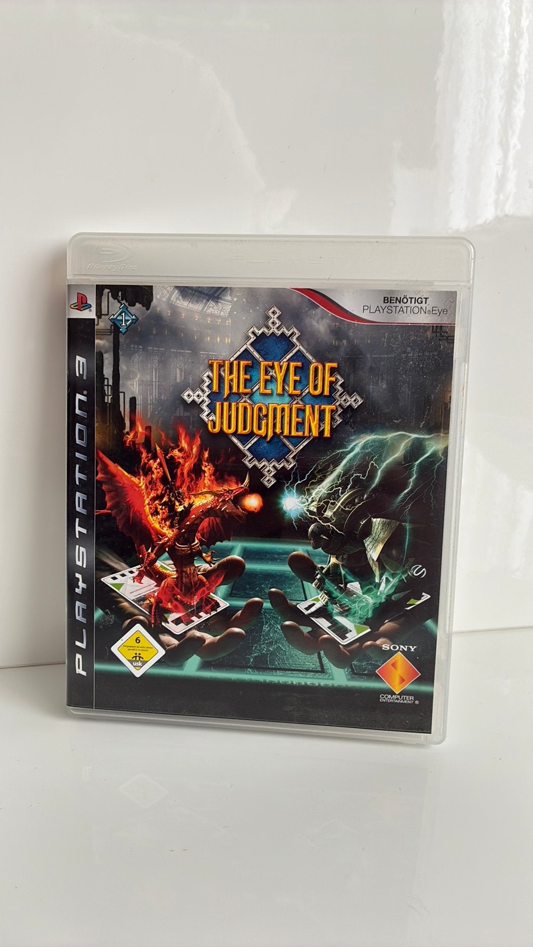 The Eye of Judgment PS3 - Kaartgebaseerd Strategie Spel, 1 speler, Ophalen of Verzenden, Gebruikt, Strategie en Constructie