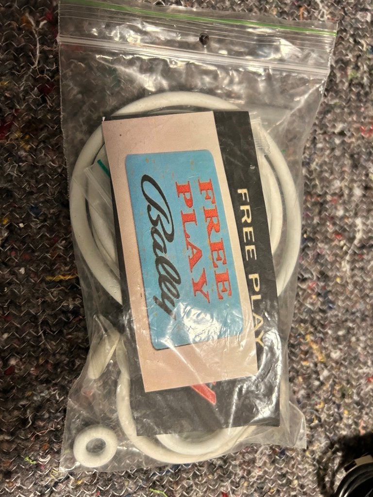 FLIPPER BALLY nieuwe rubbers en lampjes, Mechanisch, Bally, Ophalen of Verzenden, Nieuw