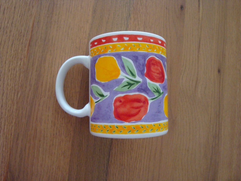 Mok bloemen tulpen MaryAnn Baker nieuw, Nieuw, Overige stijlen, Aardewerk, Mok