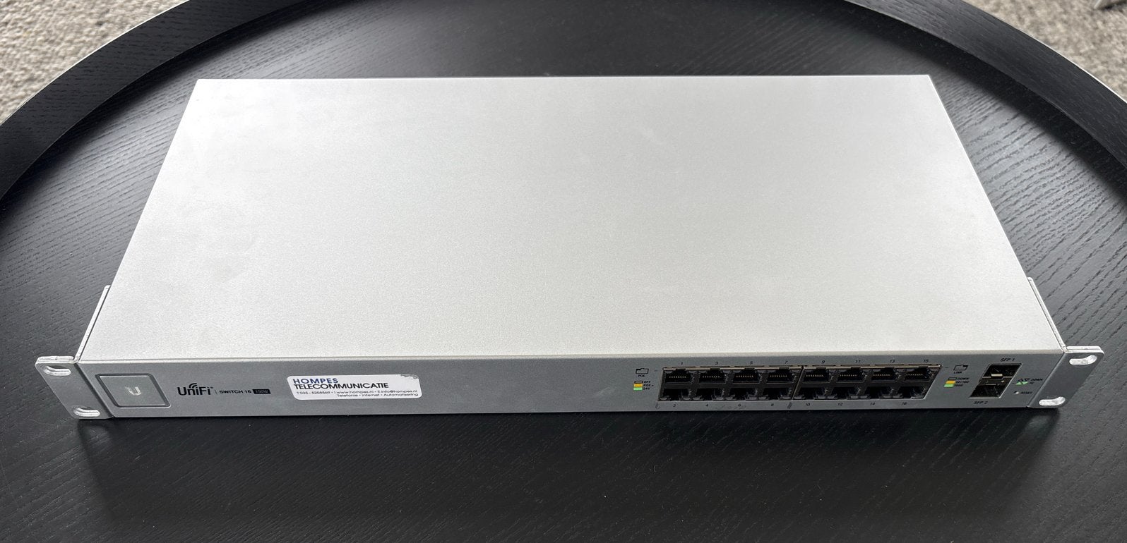 Ubiquiti UniFi Switch 16 150W (US-16-150W), Ophalen of Verzenden, Gebruikt