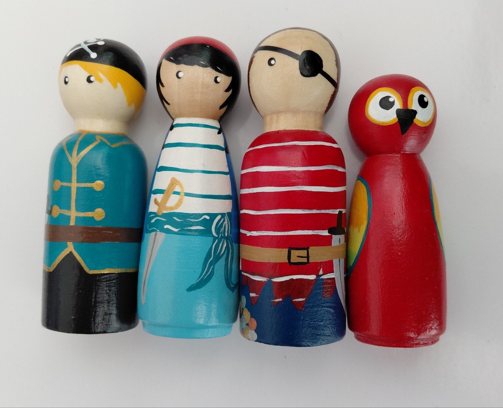 Pegdolls Set Piraat, Ophalen of Verzenden, Nieuw, Overige typen