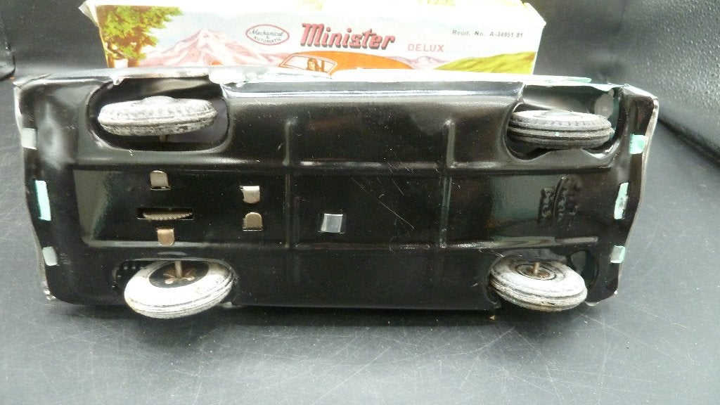Vintage blikken auto Minister delux (Pontiac), Ophalen of Verzenden