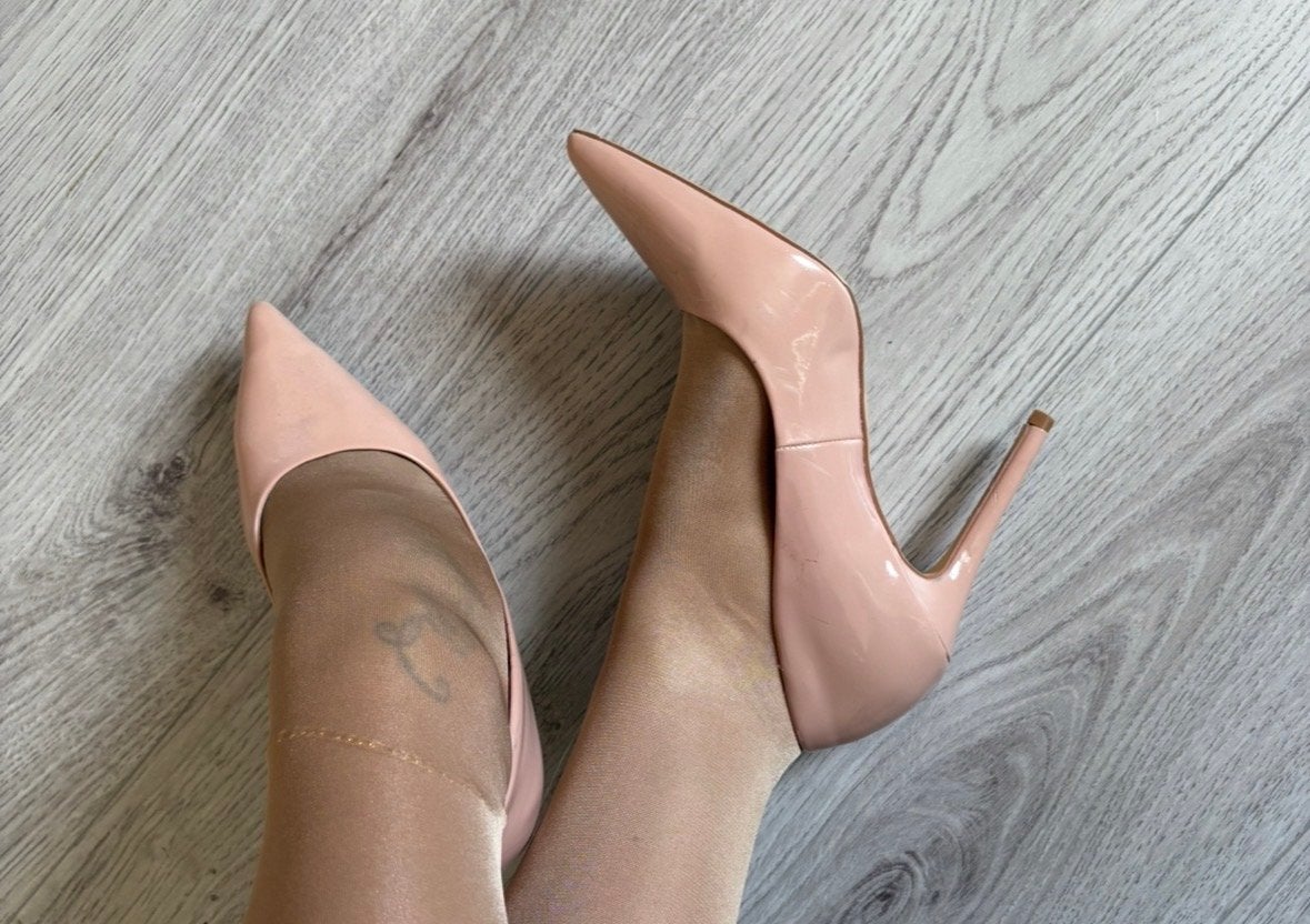 Elegante Roze Lakleren Pumps - Maat 39, Pumps, Verzenden, Roze, Gedragen