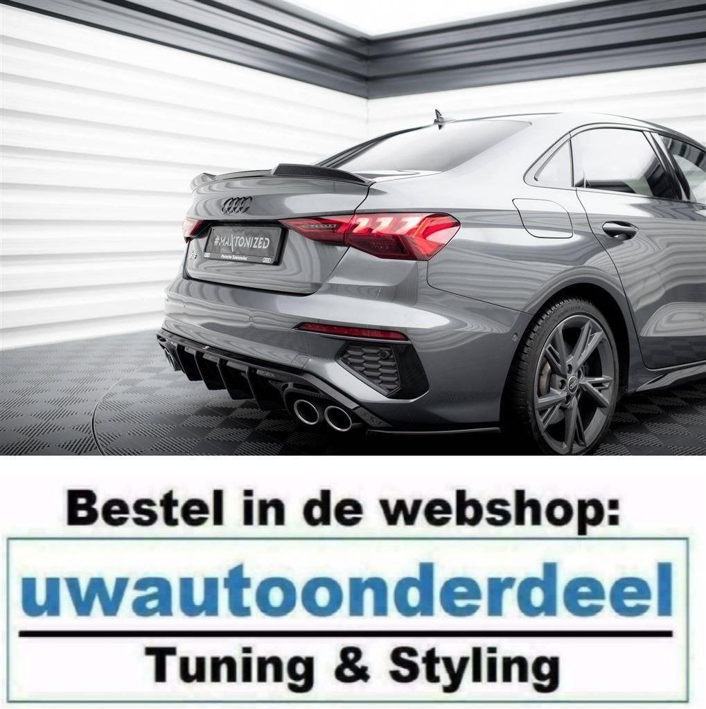 Maxton Achterklep Spoiler Lip Geschikt Voor Audi A3 S3 8Y 3D, Verzenden, Automotive Parts, A.parts@hotmail.nl, Trasmolenlaan 12 3447 GZ Woerden