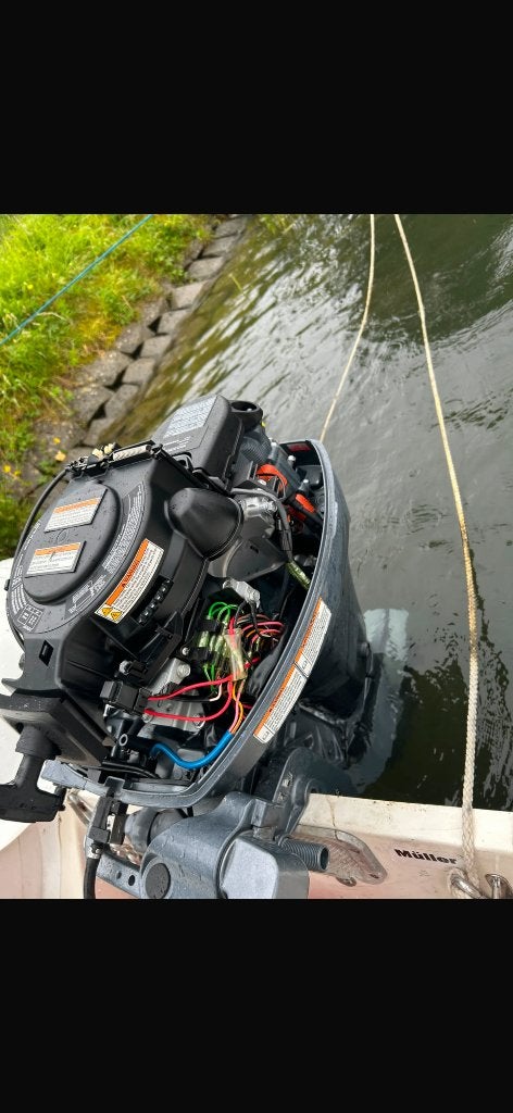 Buitenboordmotor, Watersport en Boten, Ophalen, Gebruikt, 5 tot 10 pk, Viertaktmotor