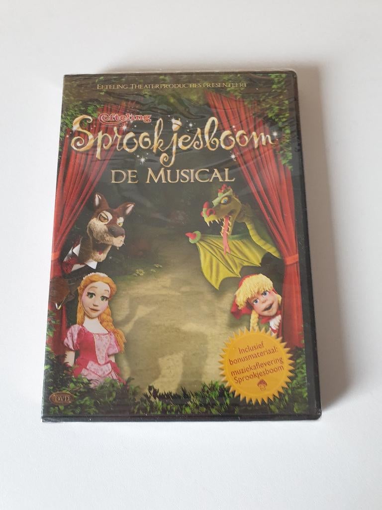 Nieuw/Geseald - DVD - Efteling - Sprookjesboom De Musical, Ophalen of Verzenden, Nieuw, Overige typen