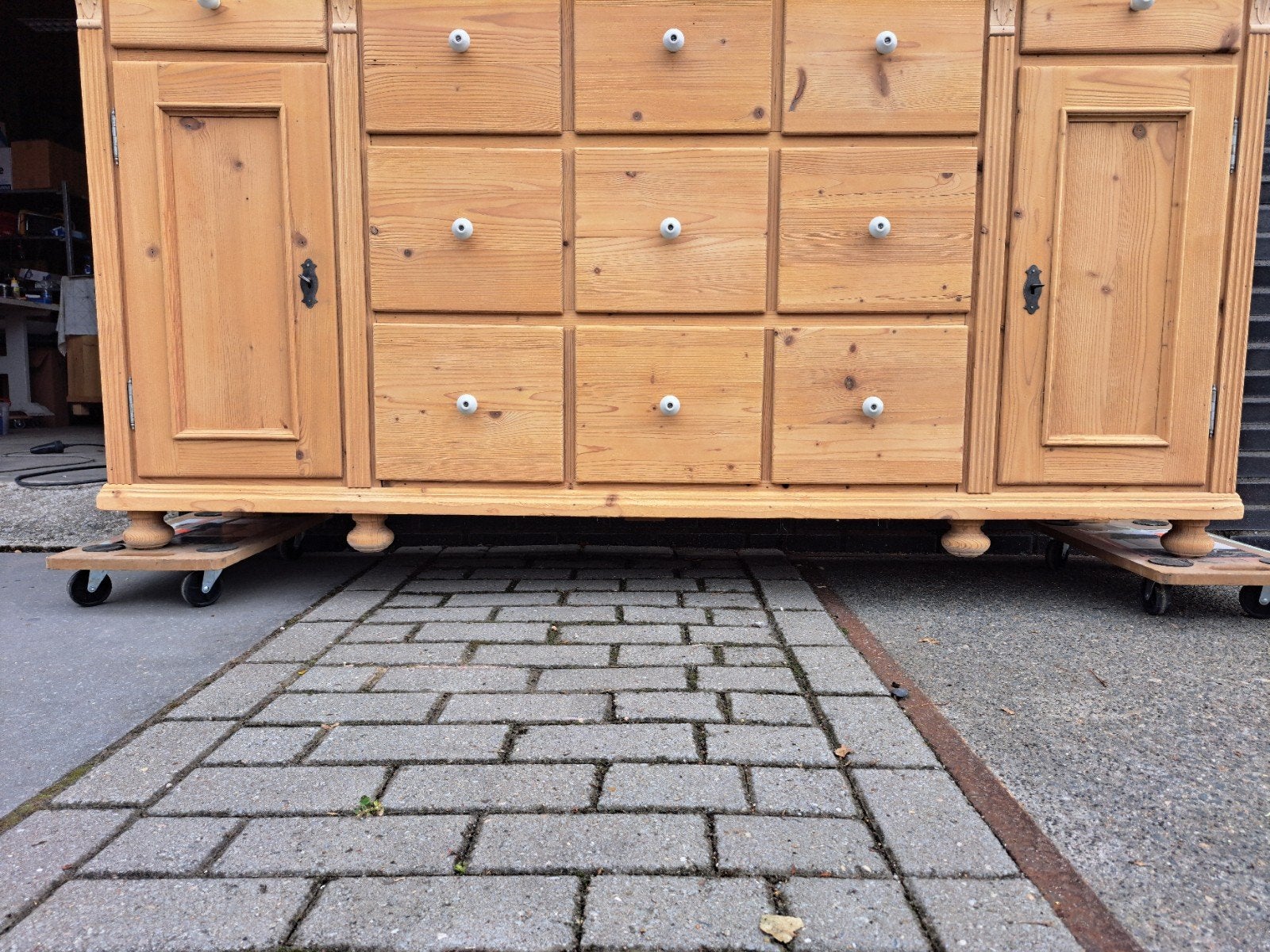 Prachtige grenen ladekast groot, Huis en Inrichting, Ophalen, RoDeKo Volendam, R.kooij65@gmail.com, 5 laden of meer