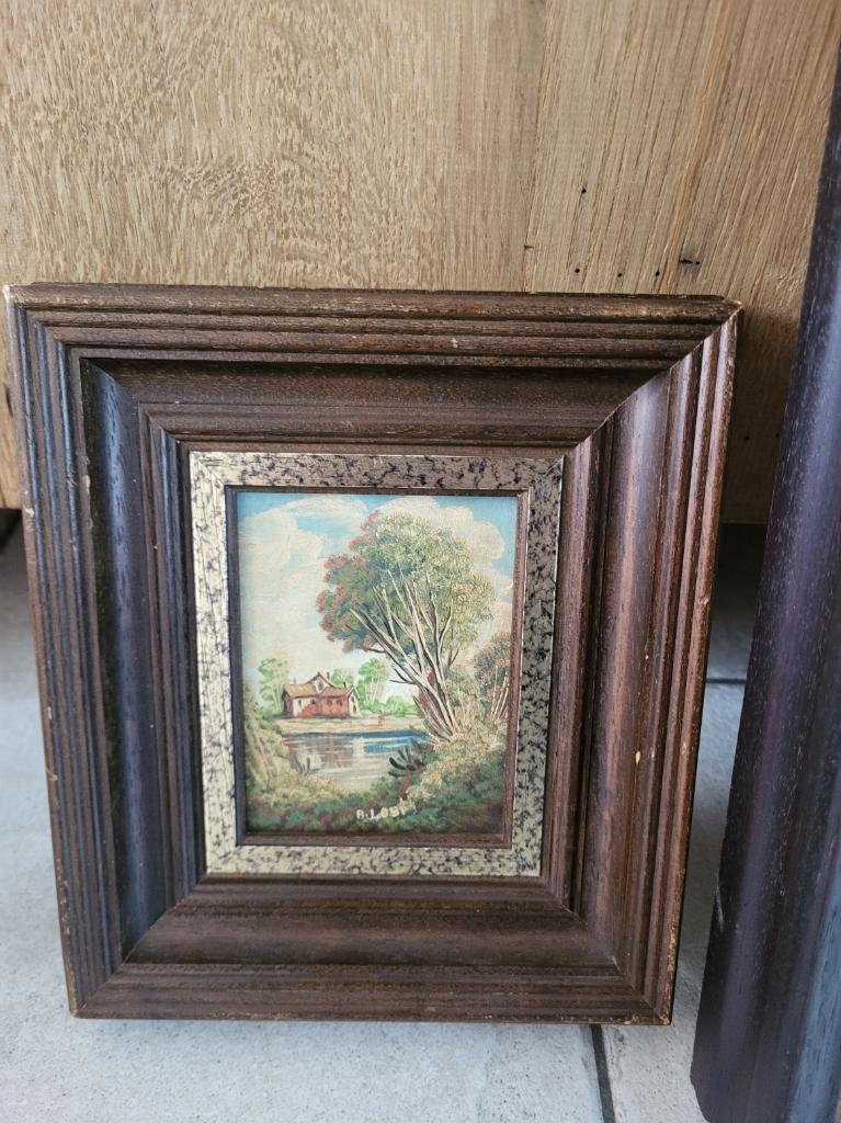 schilderij, Ophalen