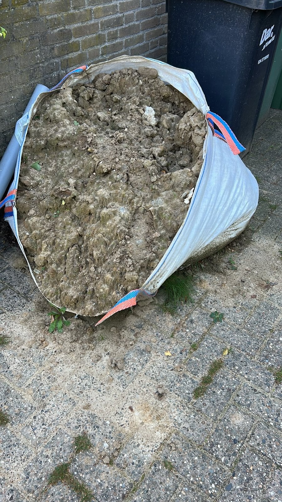 Gratis zand en klei gemengd in big bag ophalen, Ophalen, Gebruikt, Overige typen