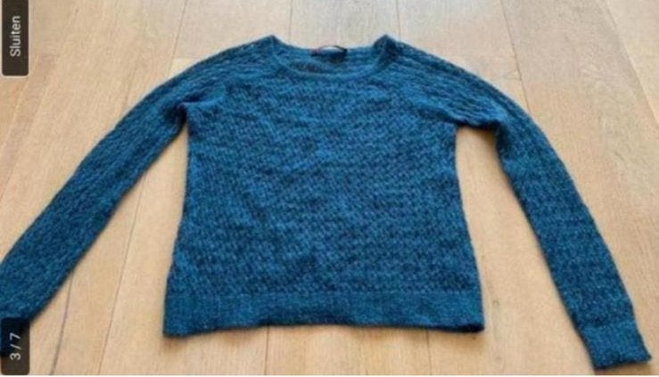 Comptoir des cotonniers S wol nieuwstaat, Ophalen of Verzenden, Zo goed als nieuw, Maat 36 (S), Blauw