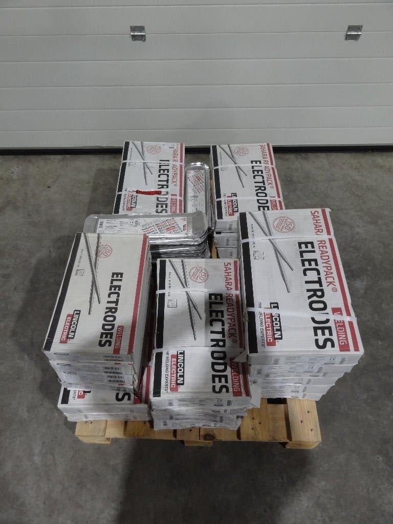 Partij Lincoln laselektroden 340 KG Sahara ReadyPack, Ophalen, Nieuw, 150 tot 250 ampère, Elektroden