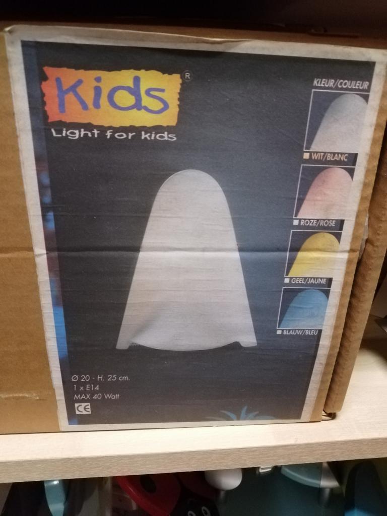 Wandlampje kinderkamer - spookje - nieuw, Kinderen en Baby's, Ophalen of Verzenden, Nieuw, Lamp