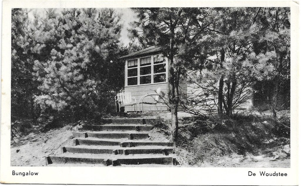 AK Hierden - Vacantiecentrum De Woudstee, Bungalow, Verzenden, 1940 tot 1960, Gelopen, Gelderland