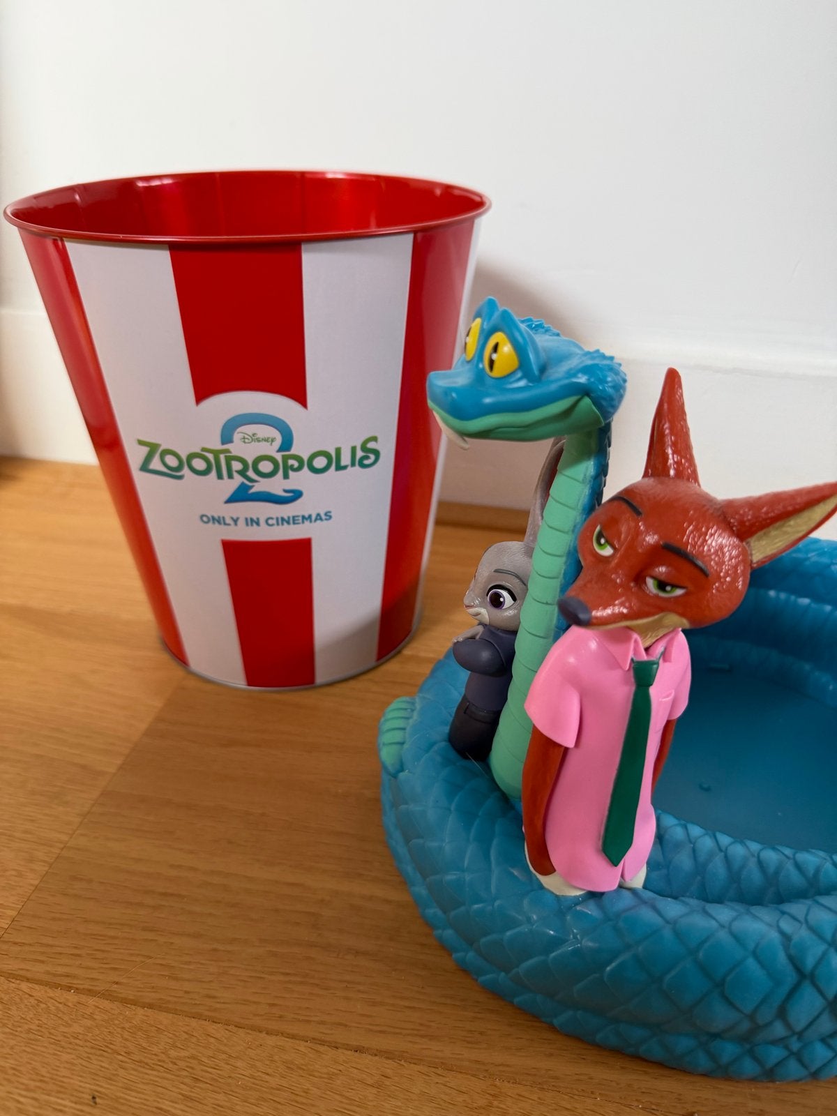 Zootropolis Popcorn Emmer - Disney Zootopia, Verzamelen, Ophalen of Verzenden, Zo goed als nieuw