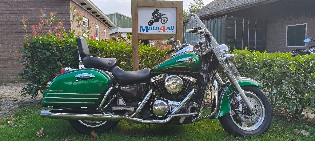Kawasaki VN 1500 Vulcan Classic Tourer, Cardan-aandrijving, 2 cilinders, Kawasaki, 1500 cc