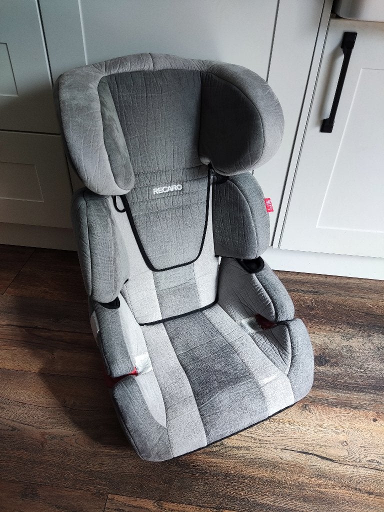 RECARO Milano Grijs kinderautostoel / autostoeltje 15–36 kg, 15 t/m 36 kg, Afneembare rugleuning, Ophalen, Overige merken