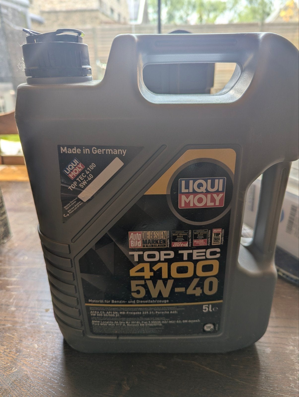 Liqui Moly Top Tec 4100 5W-40 Motorolie 5L - Nieuw, Ophalen of Verzenden