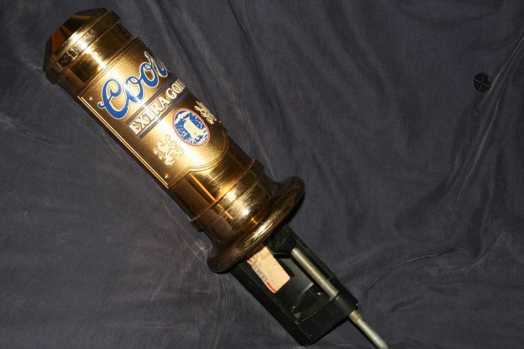 Biertap / Bier / Coors Freeflow Display ‘OBJEX’, Verzamelen, Ophalen of Verzenden, Gebruikt