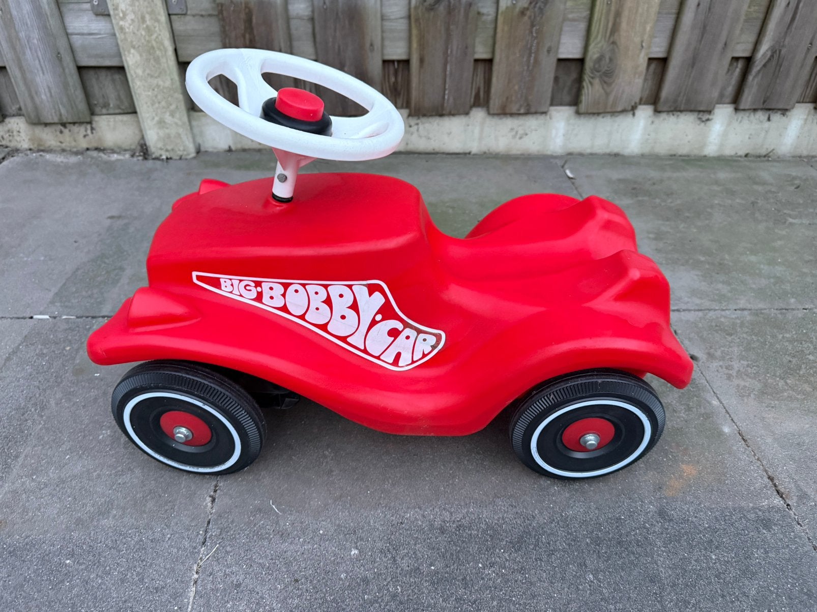 Big Bobby car, Ophalen, Gebruikt
