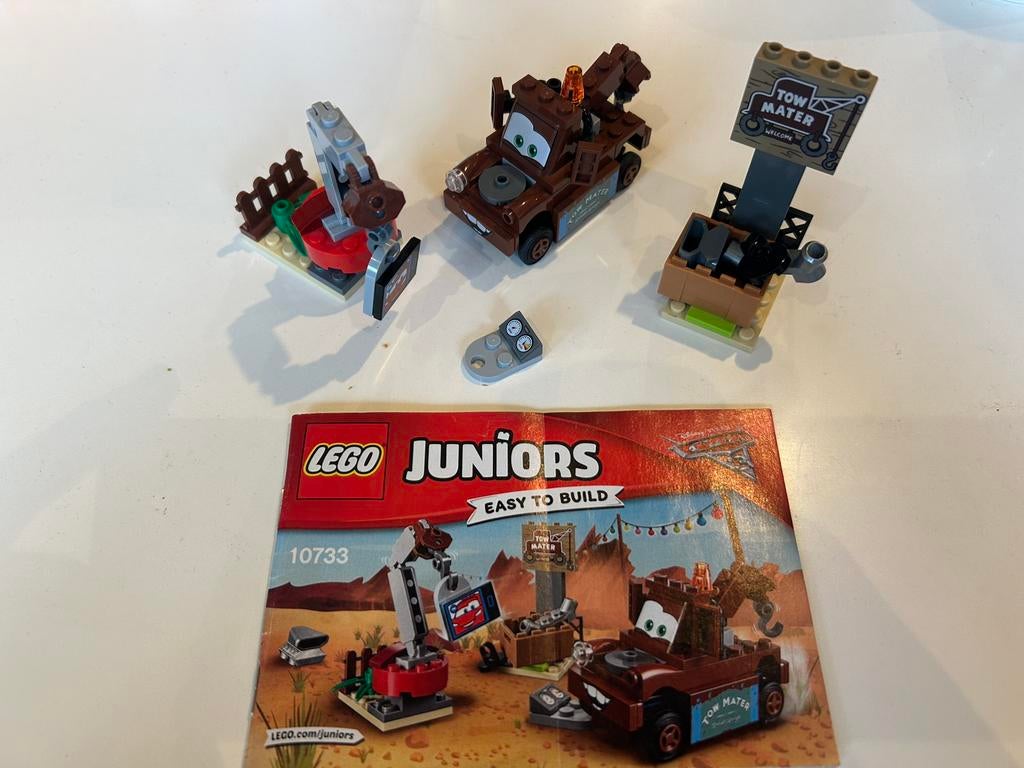 Lego 10733 takel cars juniors, Ophalen of Verzenden, Zo goed als nieuw, Complete set, Lego