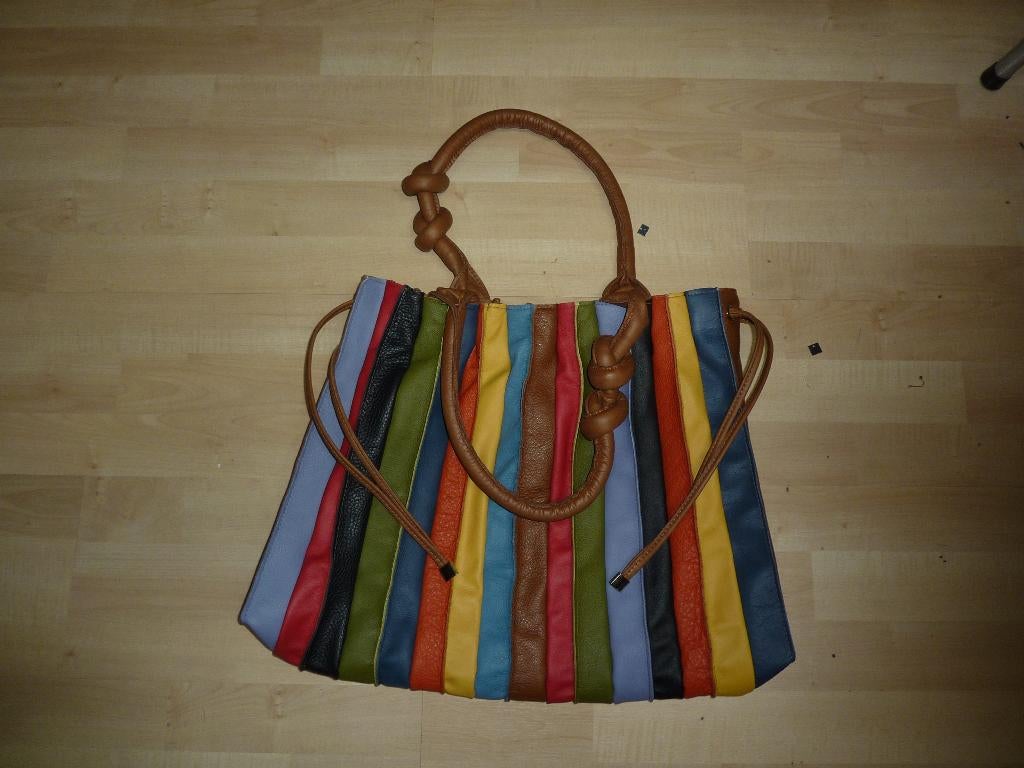 Artivo kleurrijke unieke rundleren tas model lupo NIEUW, Verzenden, Nieuw, Overige kleuren