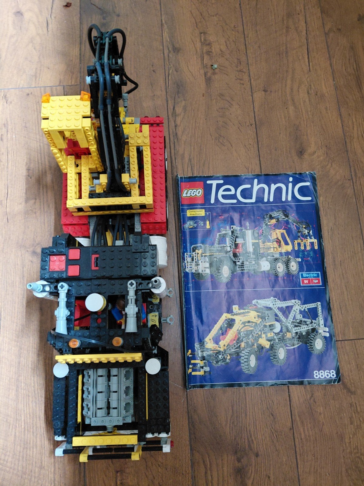 Lego Technic 8868 Kraanwagen pneumatisch, Kinderen en Baby's, Speelgoed | Duplo en Lego, Gebruikt, Lego, Complete set, Compleet