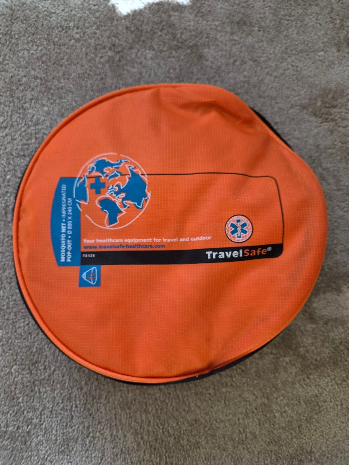 Travel Safe klamboe pop-up 0.80 x 2.40 m, Verzenden, Zo goed als nieuw