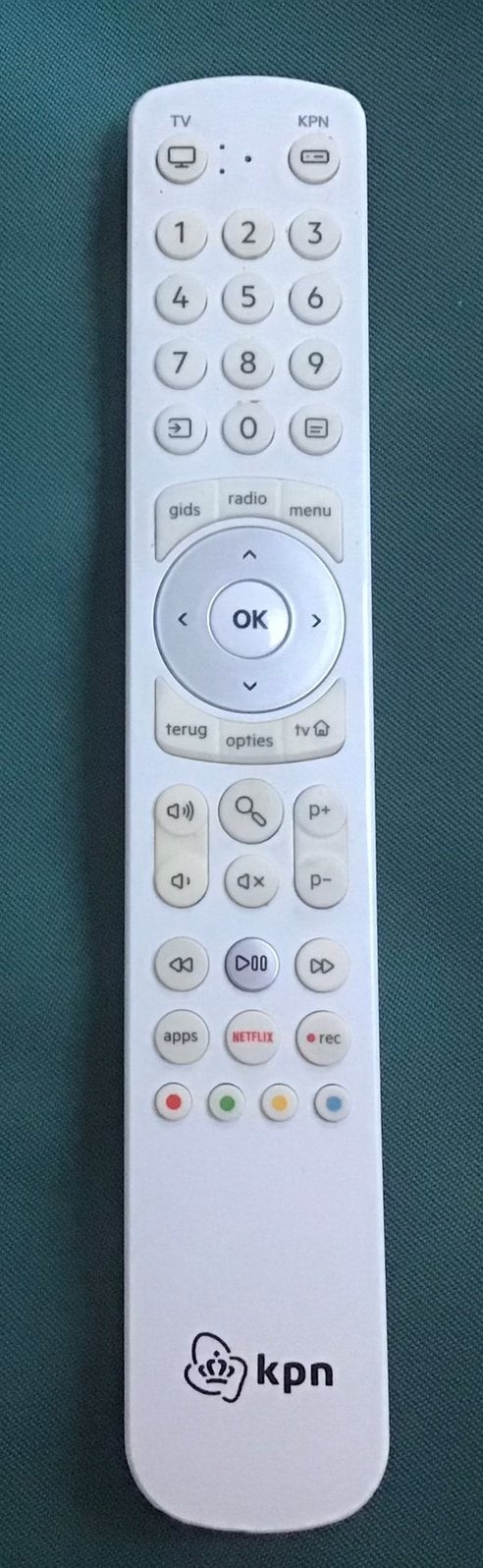 KPN afstandsbediening tv/radio, Ophalen of Verzenden, Gebruikt, Origineel, Tv