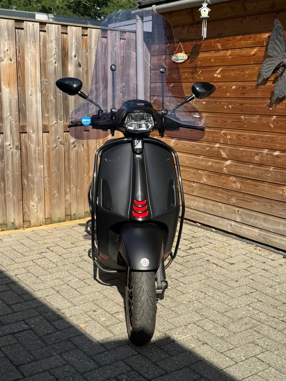 Vespa Sprint 80CC Matt Zwart 2024, Ophalen, Vespa S, Zo goed als nieuw, 80 cc