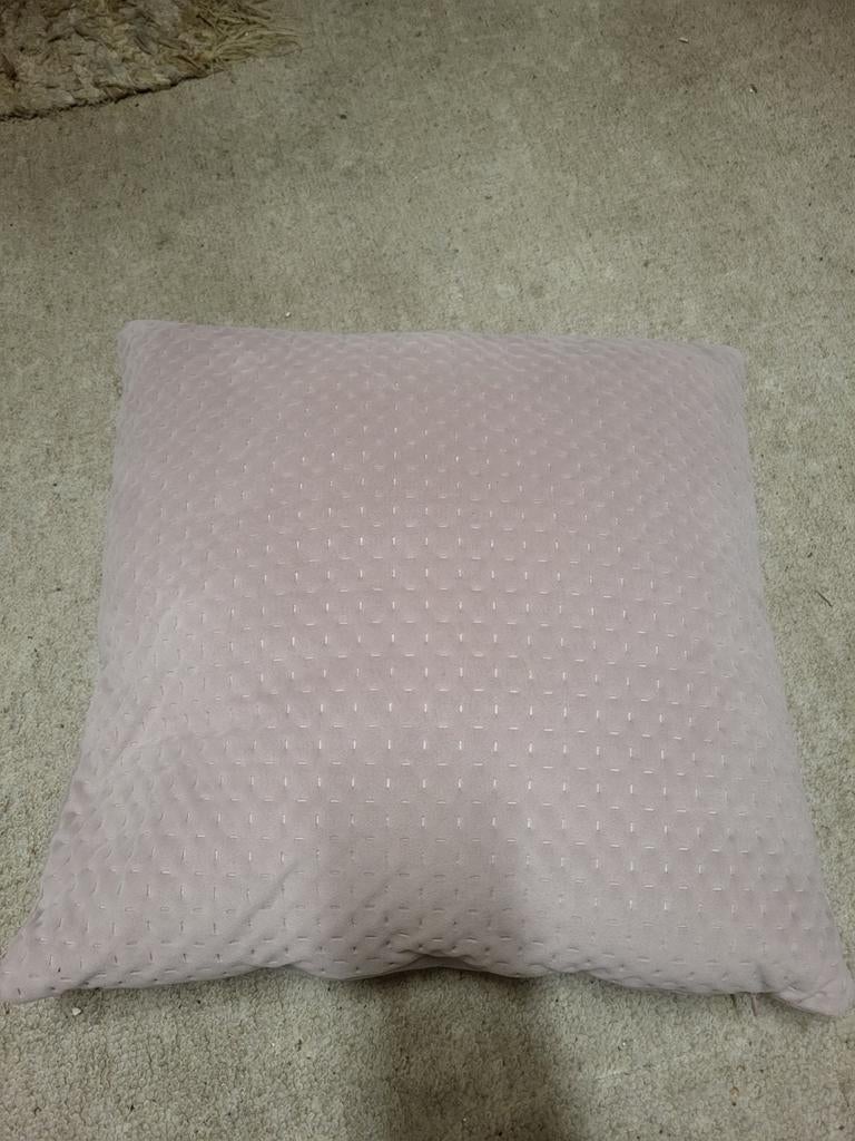 Kussen, Ophalen of Verzenden, Zo goed als nieuw, Roze, Vierkant