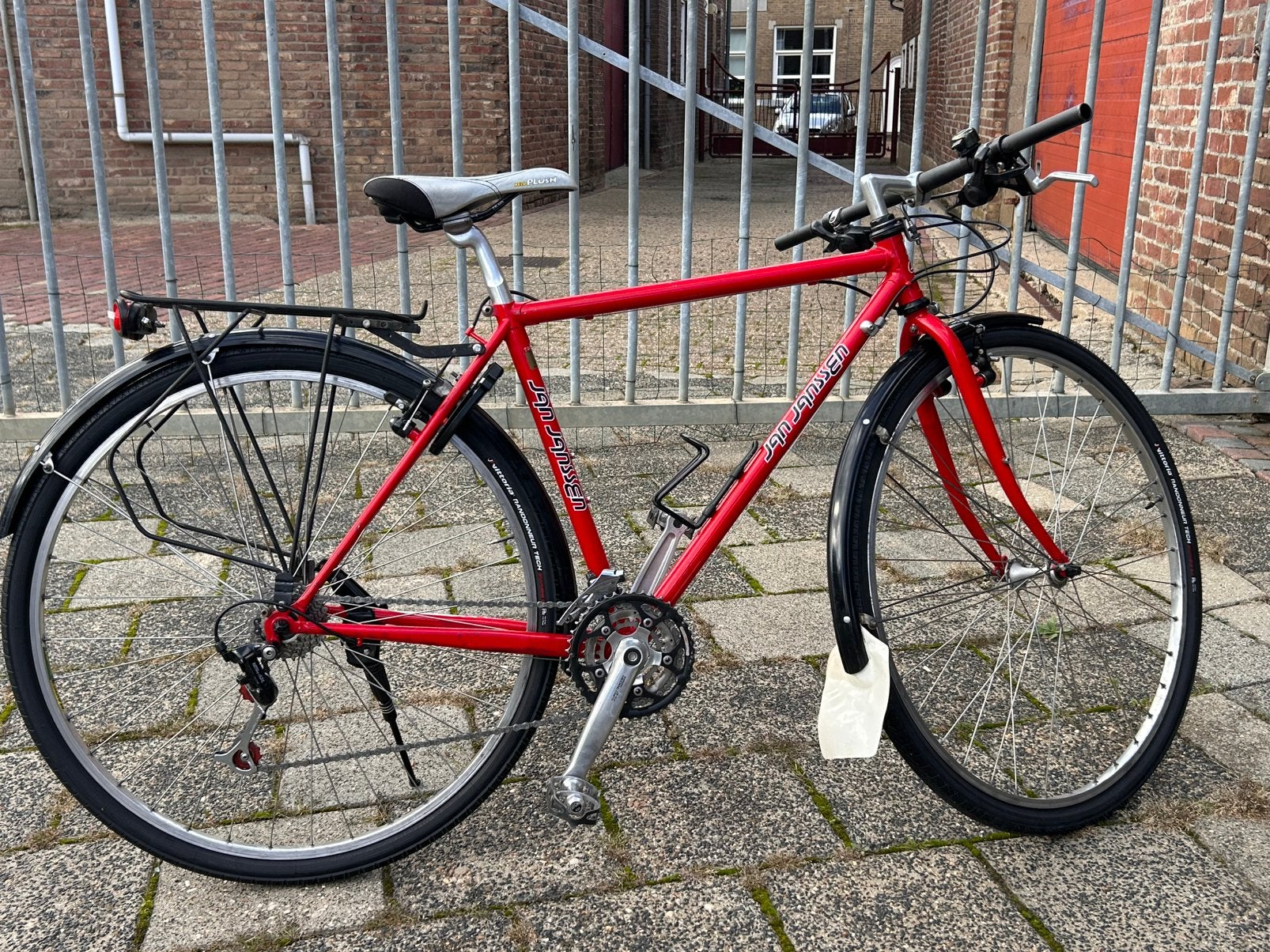 Jan Janssen Vintage Trekking Bike(je), mt 48, 28 inch, Gebruikt, Velgrem, Minder dan 49 cm