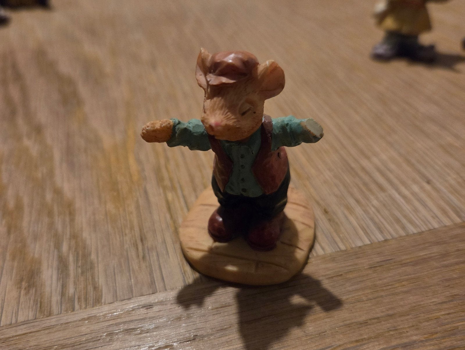 Vintage muis beeldje Country Artist - Foxwood Tales beeldje, Ophalen of Verzenden, Gebruikt