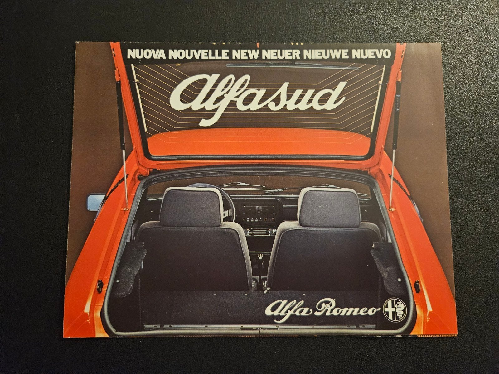 Brochure Alfa Romeo Alfasud 1981, Ophalen of Verzenden, Zo goed als nieuw, Alfa Romeo