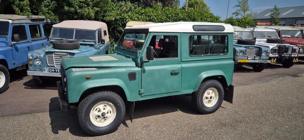 Land Rover 90 2.5 TD 90" County 1987, Auto's, 86 pk, Gebruikt, Overige modellen, 4 cilinders