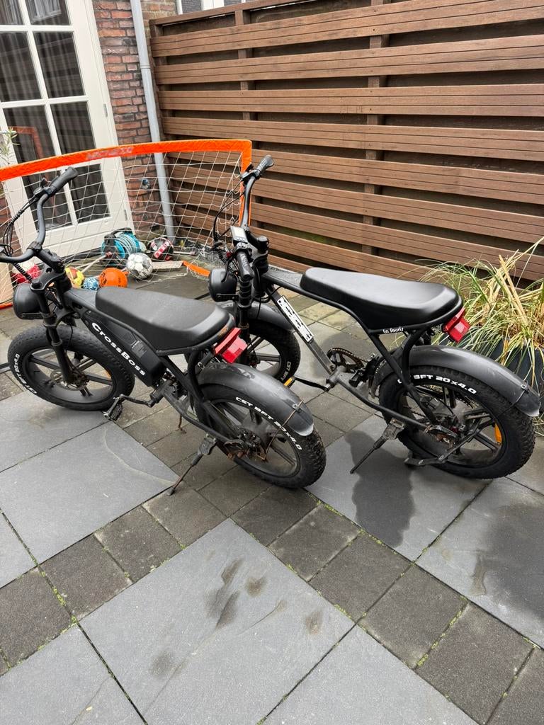2 gebruikte fatbikes + nieuwe buitenband + 2 binnenbanden, Ophalen, Gebruikt, La Souris, Overige typen