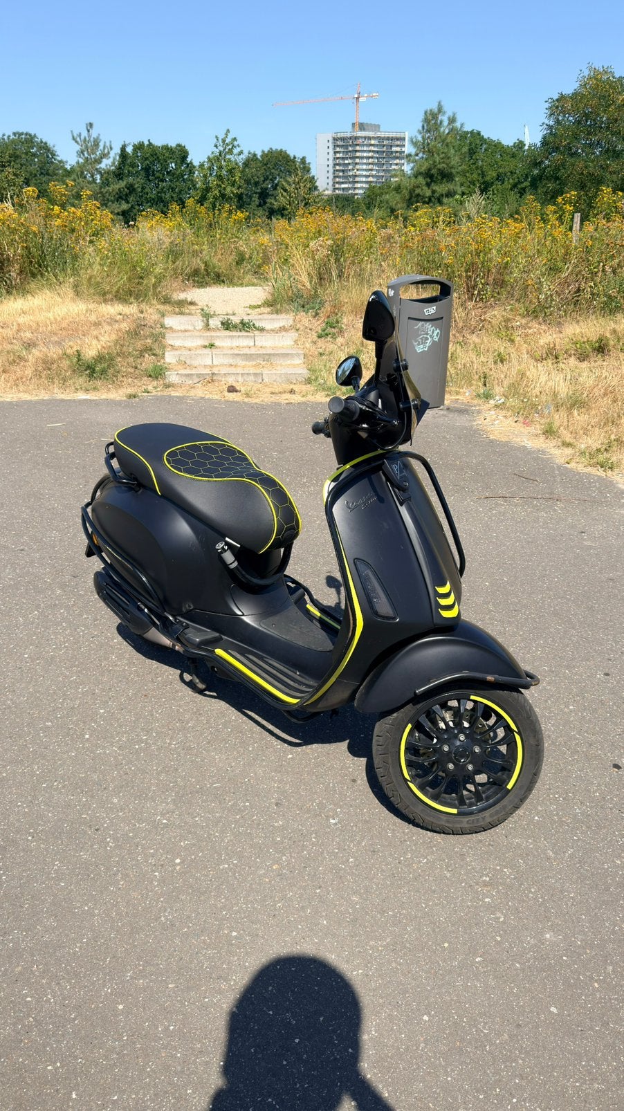 Vespa Sprint Noir 2020, Ophalen, Maximaal 45 km/u, Vespa S, Zo goed als nieuw