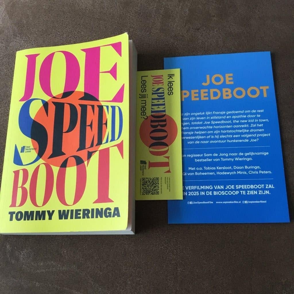 Joe Speedboot - Tommy Wieringa, Tommy Wieringa, Ophalen of Verzenden, Zo goed als nieuw, Nederland