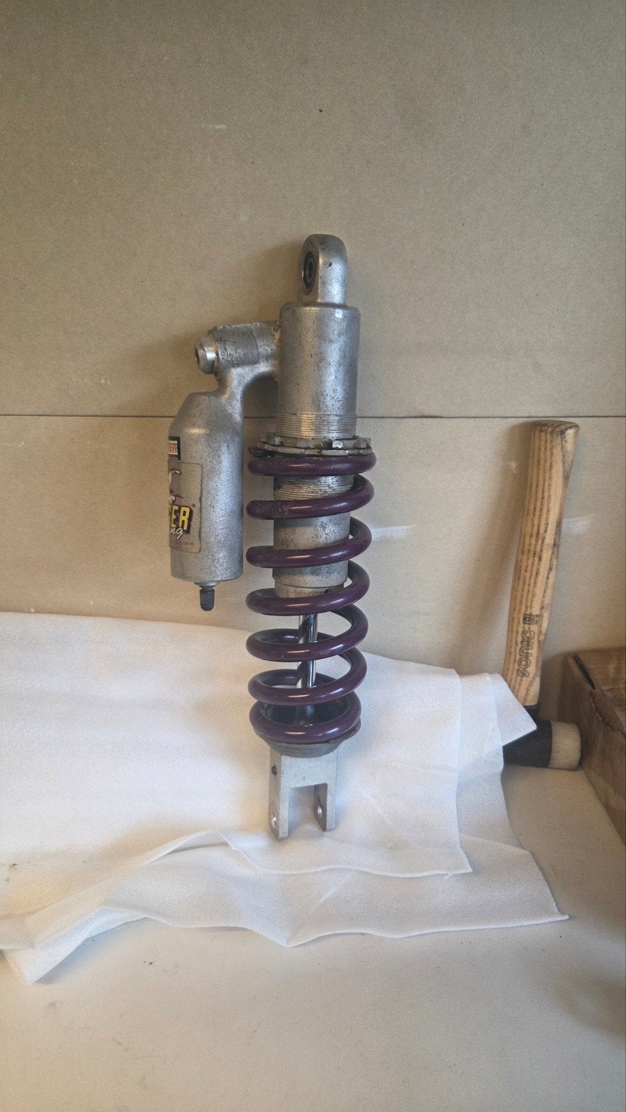 Honda XR400R Achterschokbreker Reiger Suspension, Motoren, Ophalen of Verzenden, Gebruikt
