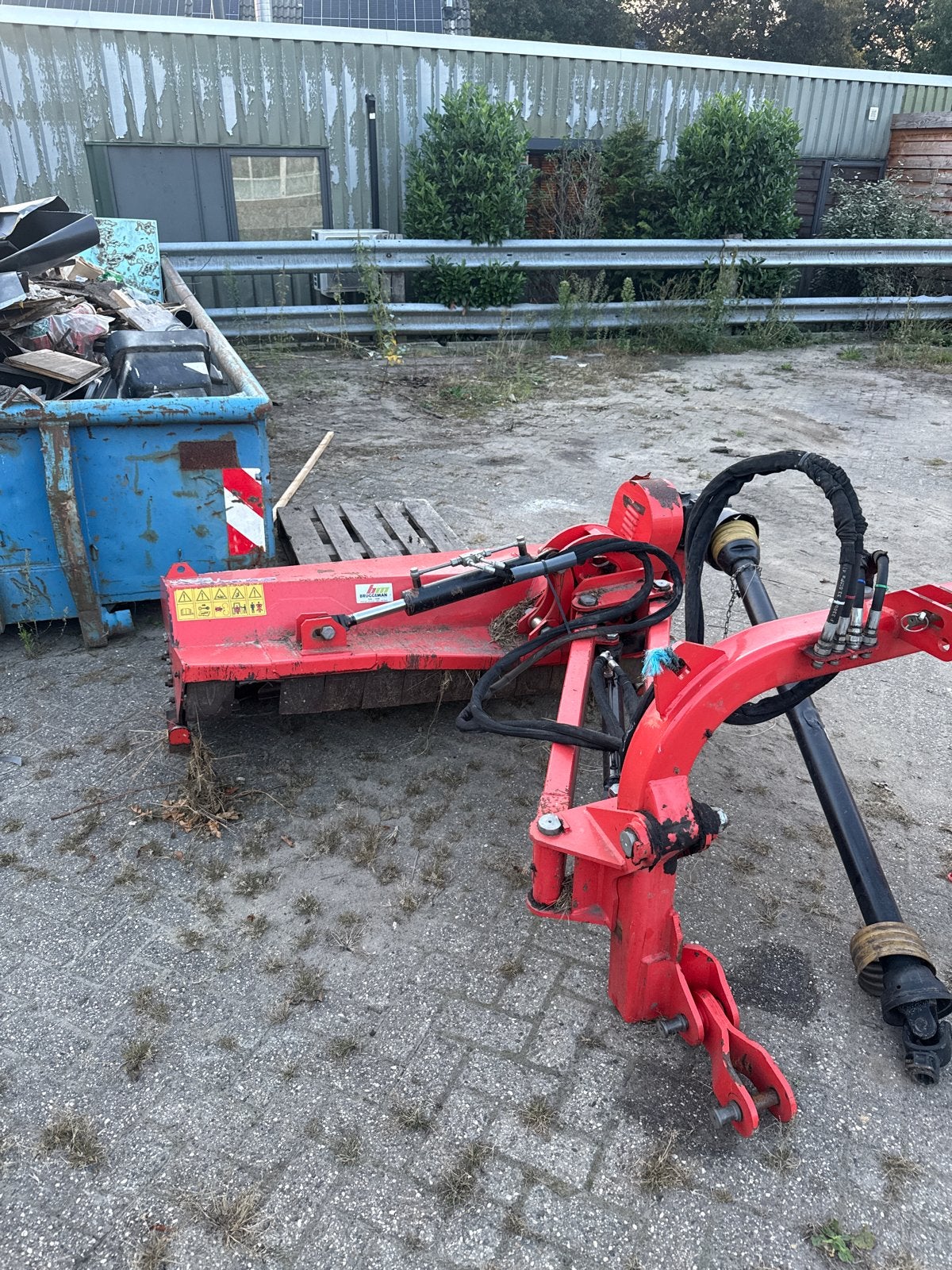 Boxer AGF 160 Klepelmaaier met schade, Ophalen of Verzenden, Akkerbouw, Weidebouw